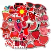 50pcs red sticker
