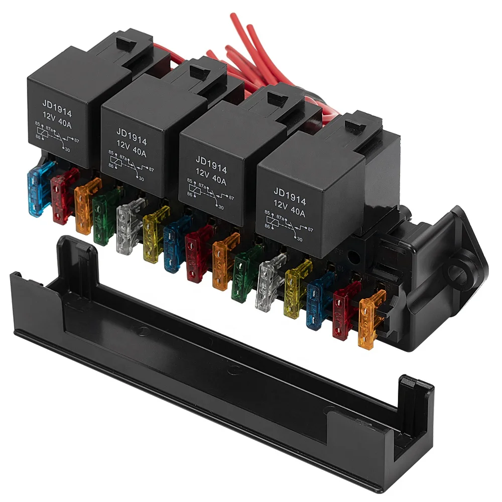 Новинка, 12V Авто Водонепроницаемый 15Way УВД/держатель предохранителя  Универсальный блок реле Блок Комплект твердотельные реле предохранители  Проводная клавиатура для автомобиля морской авто| Alibaba.com