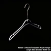 Cintre rond transparent en acrylique pour femmes 1.0