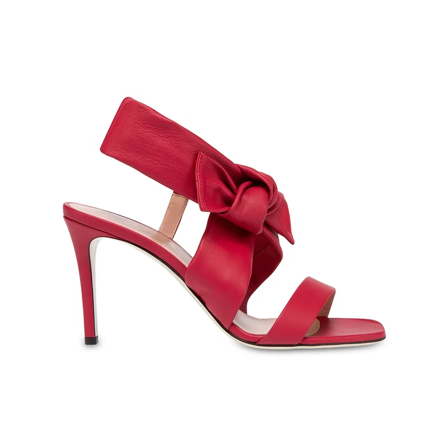 Alta Calidad Rojo De Moda De Cuero Genuino Sandalias Para Mujer Señoras Zapatos De Tacón Alto Zapatos 2020 - Buy Sandalias Para Mujeres Y Señoras, Zapatos De Tacón Alto,Sandalias De Cuero Genuino