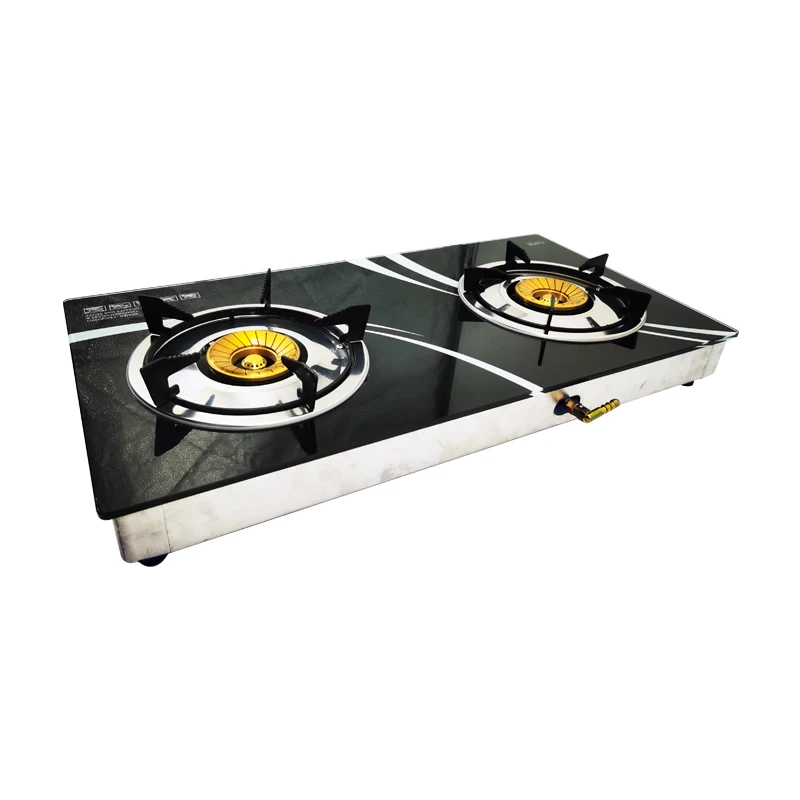 Hot Sell Commercial Table Gas Stove Stand Kitchen Appliance 2 Burner