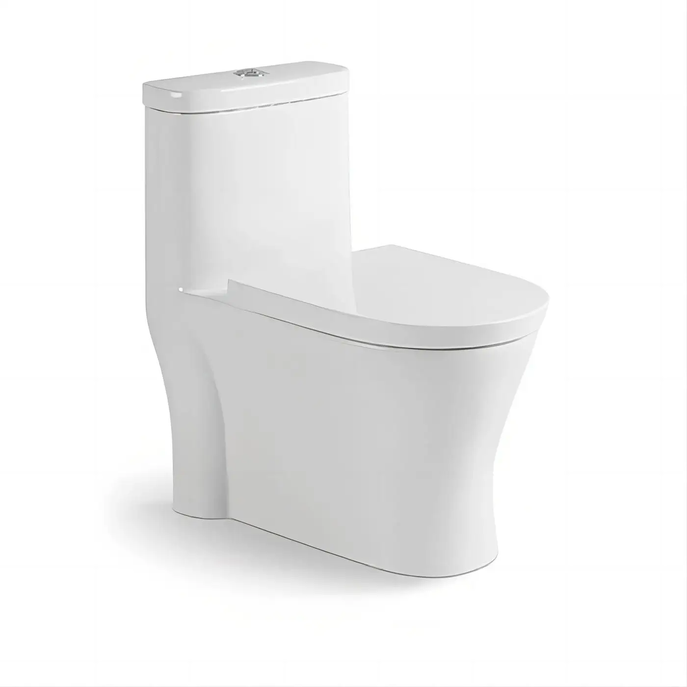 Ceramic Elongated One-piece Black European Russian Turkish Style WC Toilet in Sanitary Ware Toilet Bowl and WC Bowl