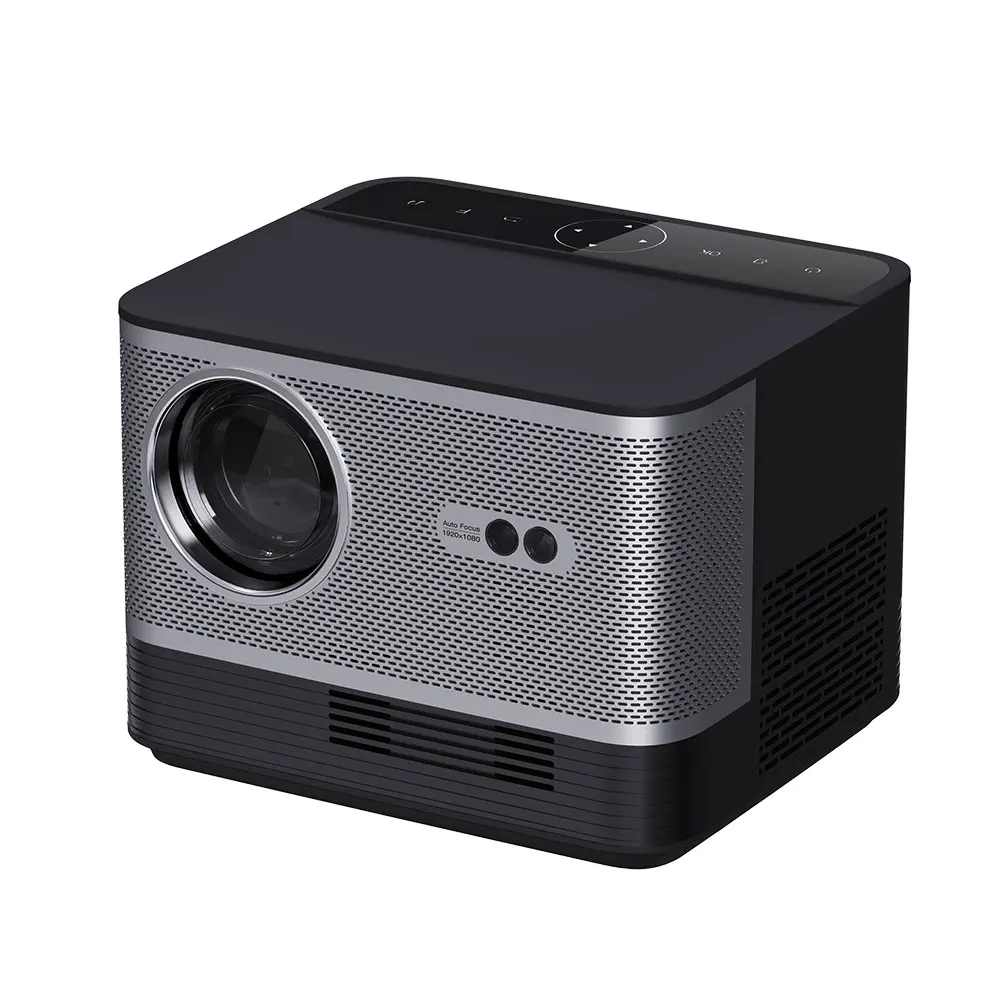 Rigal I20 Android Tv Box Dustfree Native 1080P Portable Data 450 ANSI Lumens Customized Enclosed Projector for Classroom