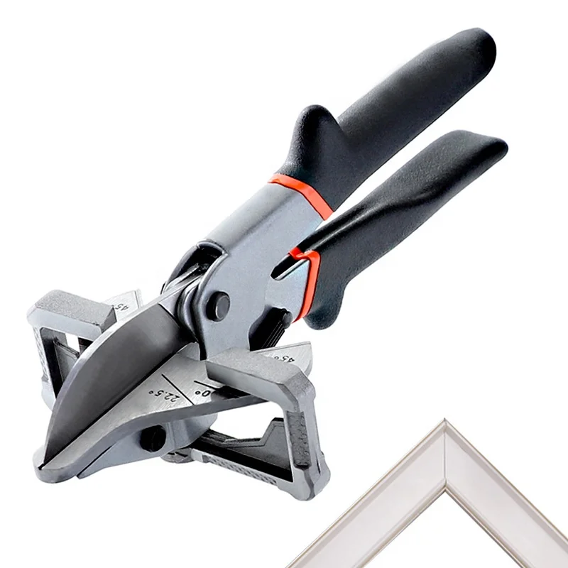 High Carbon Steel Miter Cutter Plier Multi-Angle Hand Scissors for Cable Chute DIY Grade Chamfer Quarter Cutting OEM