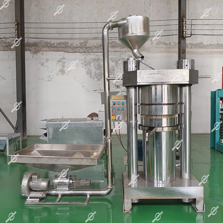 Small Hydraulic Extractor Cocoa Butter Nut Soybean Sesame Peanut Olive Sunflower Seed Mustard Avocado Oil Cold Press Machine