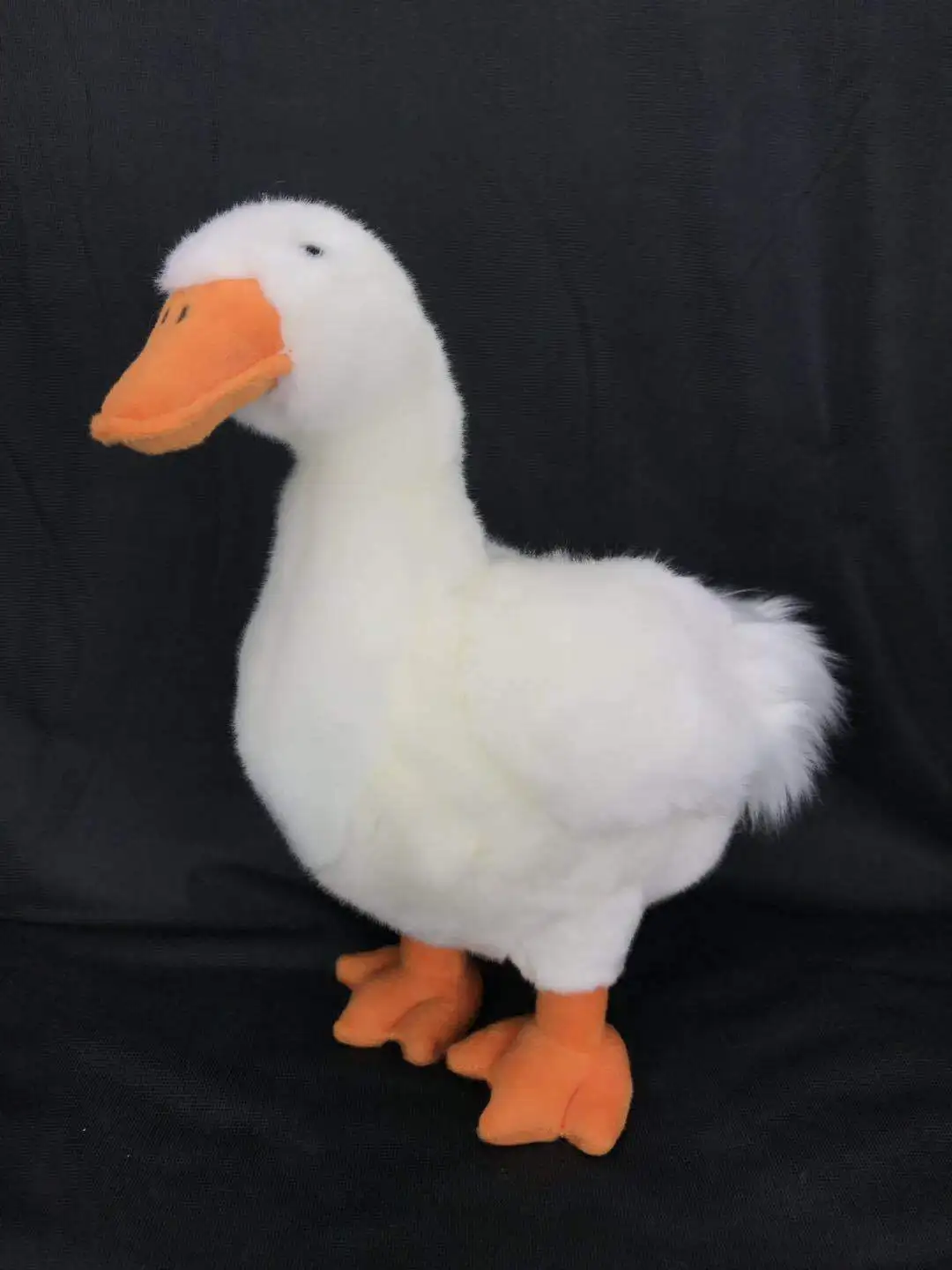 stuffed white duck