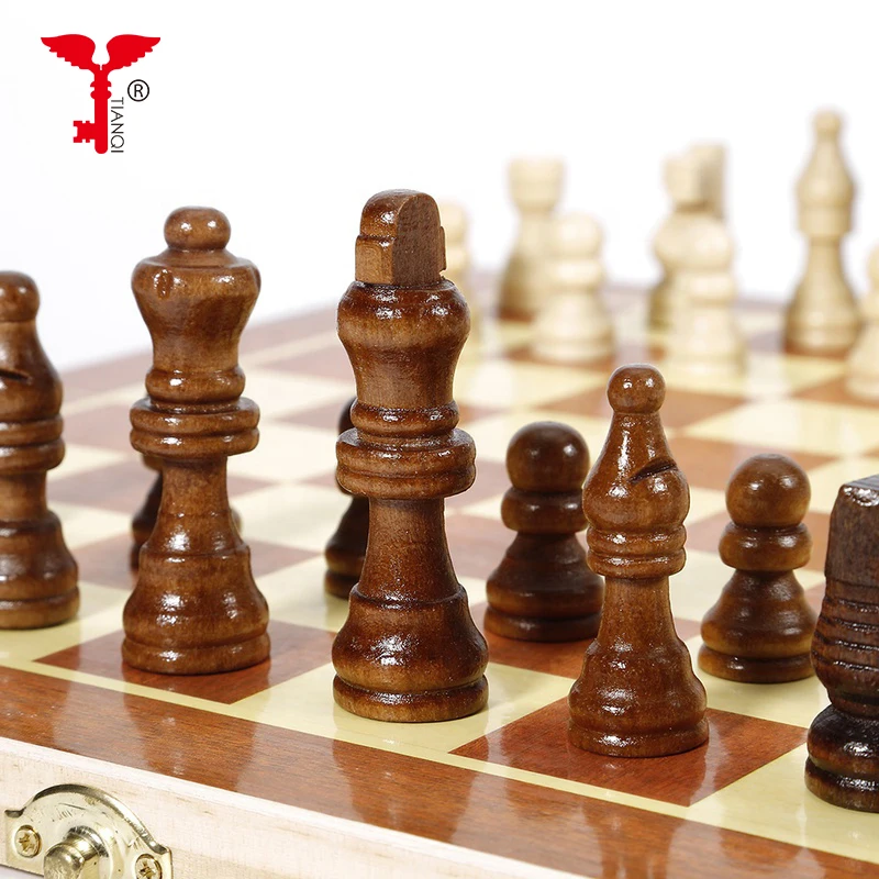 
Складные деревянные международные шахматы, забавная игра, мяч, коллекция, портативная доска, шахматные наборы 