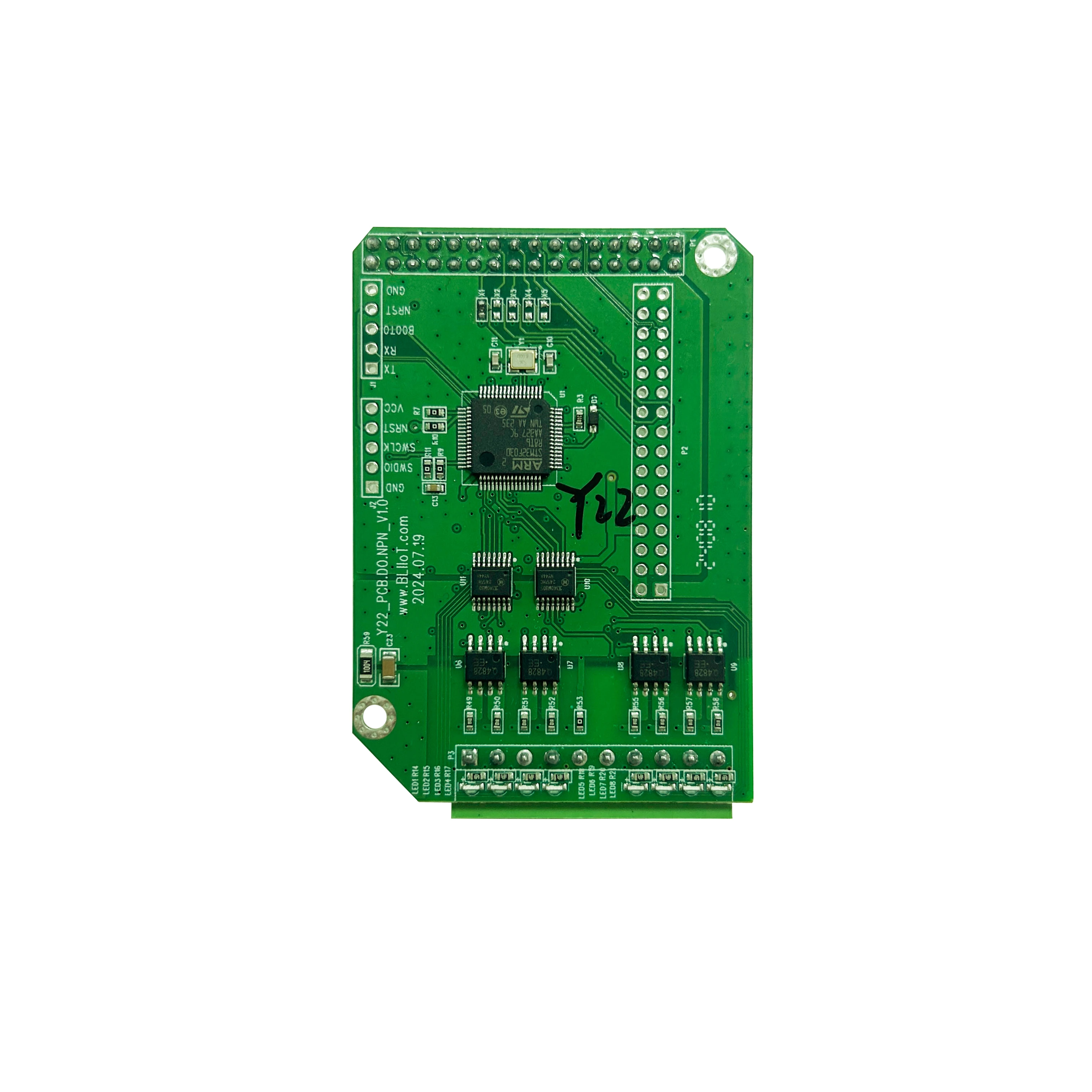 4CH Thermocouple Input Module J/K/E/T/S/R/B/N-Type for Industrial Temperature Monitoring