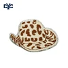Sombrero de vaquero leopardo