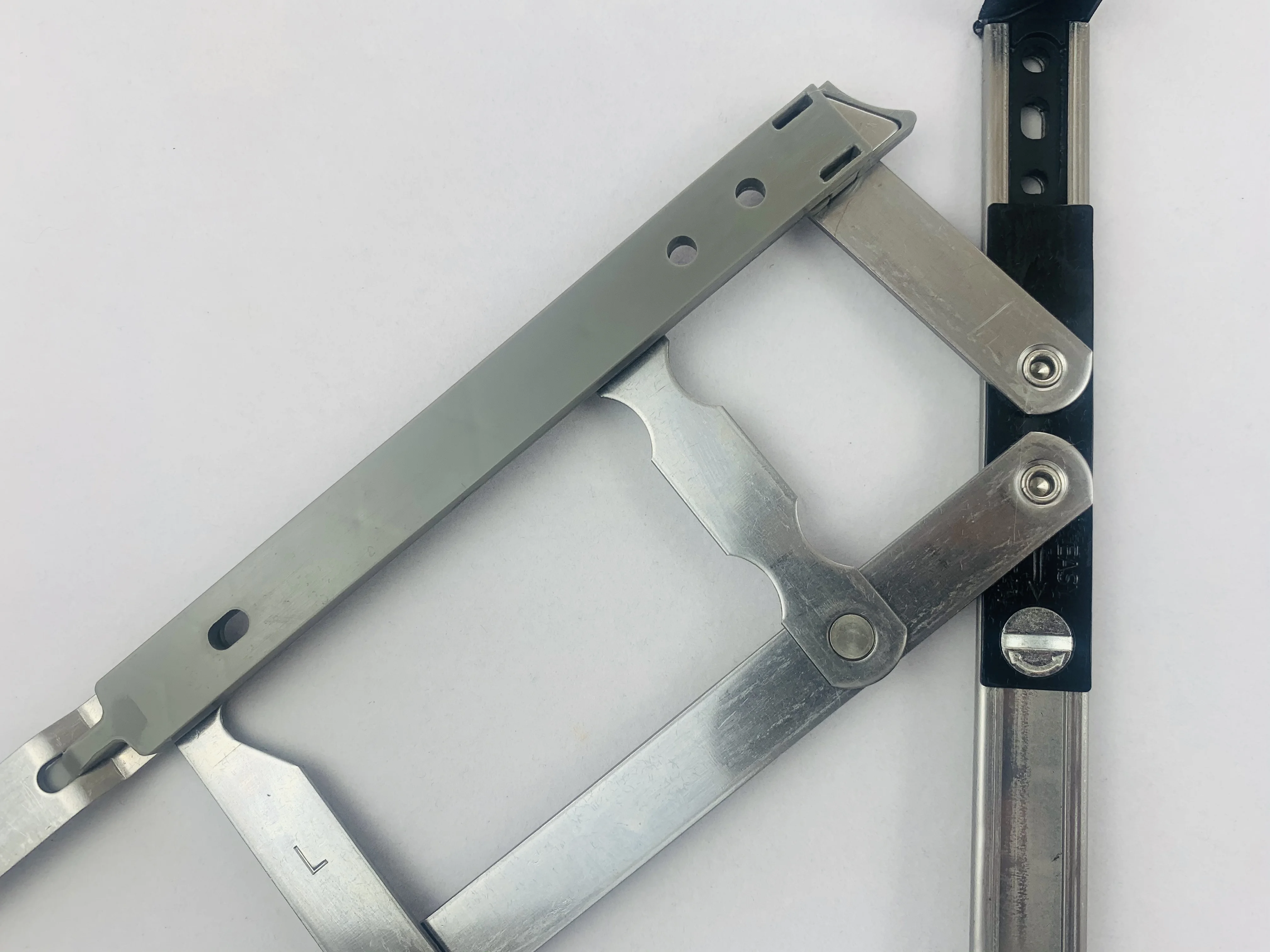 16" 17mm Stack Height Egress and Easy Clean Turn Button Release Side Hung Friction Stay Window Hinge for Casement Window