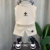 four-leaf star apricot suit