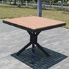 90 plastic wooden square table