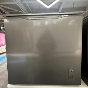 Customized 250L  Top-loading Electric Manual Frost Drinks Cabinet Single Door Deep Freezer Appliance