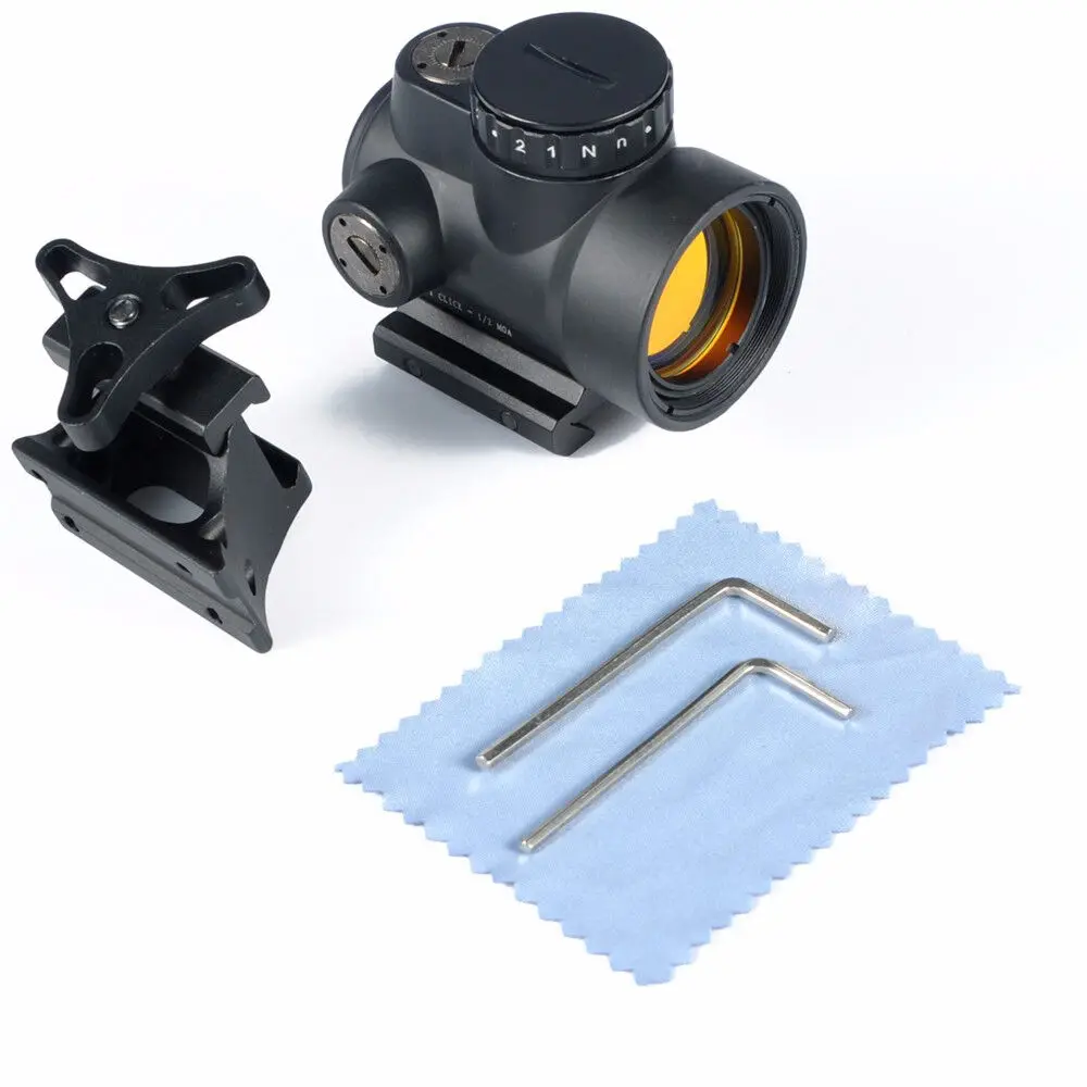0 moa可调瞄准镜,带低/高安装 - buy red dot sight scope,1*25 mro