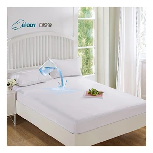 Hypoallergenic Waterproof Mattress Protector Bed Coprimaterasso Cubre Colchon Impermeable Mattress Bad Bug Cover