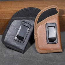 ODM OEM Outdoor Tactical PU Leather Holster Portable Concealed Carry Gun with 6x High Magnification for Security for IWB