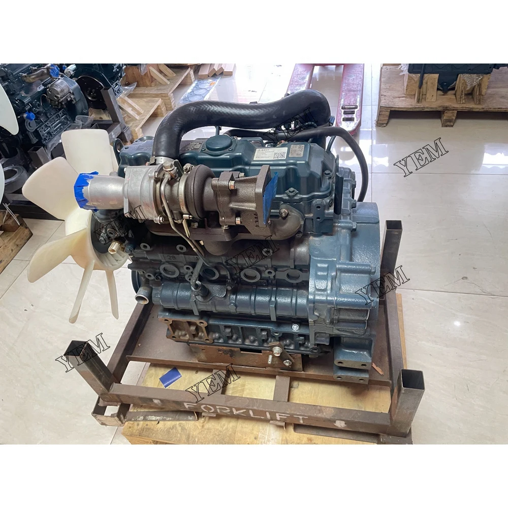 Complete Engine Assy for Kubota V2607-T Engine Part 4