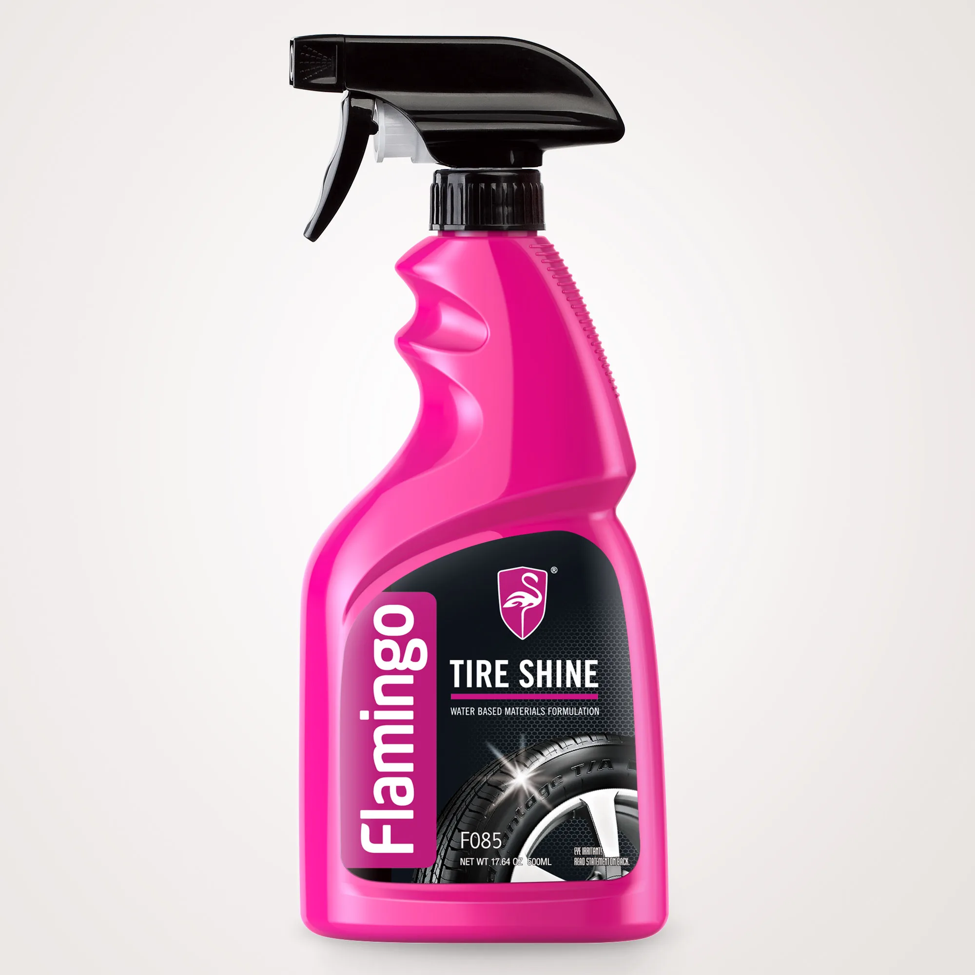 Flamingo Full Range Car Care Products Auto Accessories  F085W WATERBASED TIRE SHINE