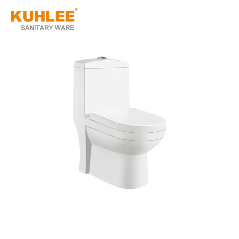 Economic Siphon One Piece S Trap 300mm Chinese Wc Toilet For South America