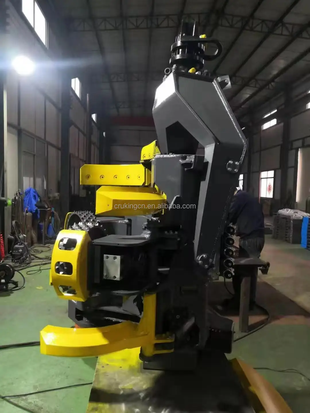 Forest Harvester Wood Cutting Head For Excavator 13 Ton Excavator