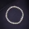 10k gold moissanite diamond bracelet