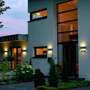 Vertak Modern Home Decorative LED Wall Lamp Hot Selling Indoor Outdoor Garden Light IP54 Waterproof up Strip Long Strip Design