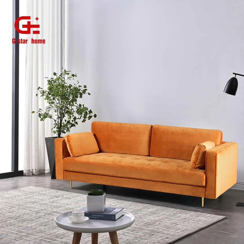 Nordic Style Two Seater Sofa Set Couch Sofa Furniture High Quality