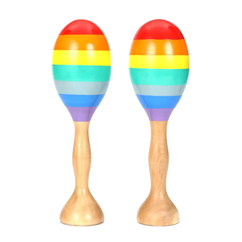 Los Productos En Masa De China Arco Iris De Madera Colorido Maracas Musica Maracas De Juguete De Bebe Conjunto De Maracas De Madera Produccion Buy Produccion De Maracas De Madera Maracas Personalizadas