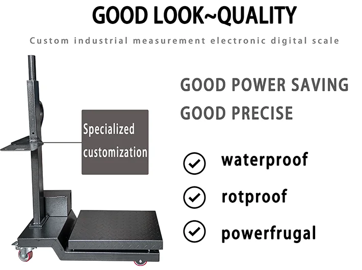 Hugest 600*800nm Bearing Range 150kg500kg Tcs Electronic Scale