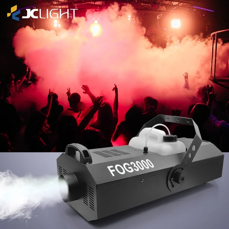 3000W Electric Metal Stage Effect Big Smoke/Fog Machine DMX512 Remote Control for Stage Concert DJ Night Club
