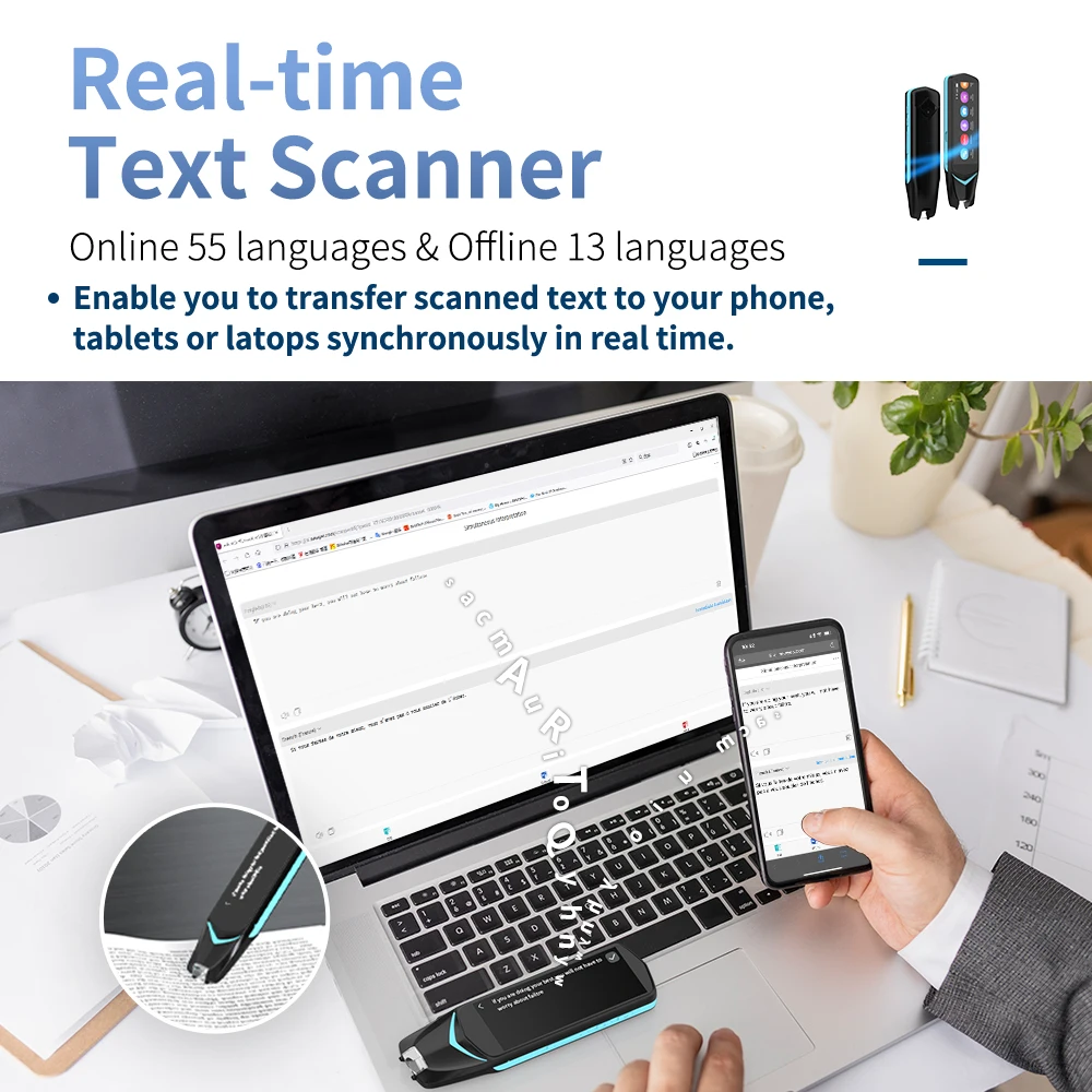NEWYES Multi Languages Scan Reader Translation Hebrew Japanese Instant Vocal Online Translator Pen