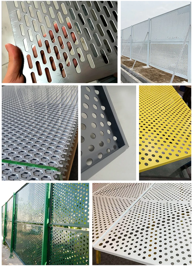 Custom 201 304 316 420 430 443 Round Hole Stainless Steel Metal Plate Perforated Sheet Buy