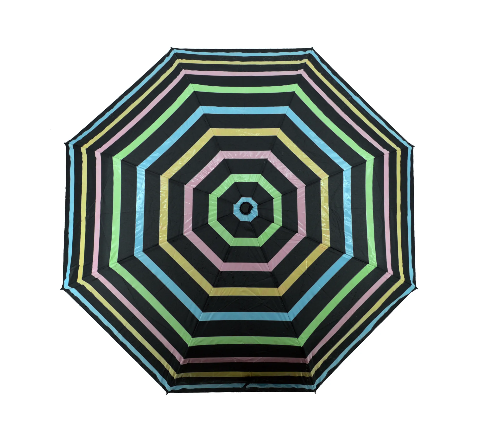 Amazing Fantastic Appear Customized Design Stripe butterfly Drip 3 Fold Magic Color Change Printing Umbrella When Wet