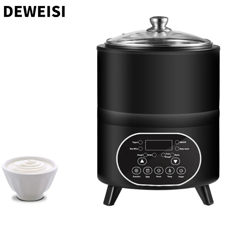 DEWEISI Multi Usage Electric Yogurt Maker Ferment Dough Vinegar Constant Temperature Fermentation Realize Freedom
