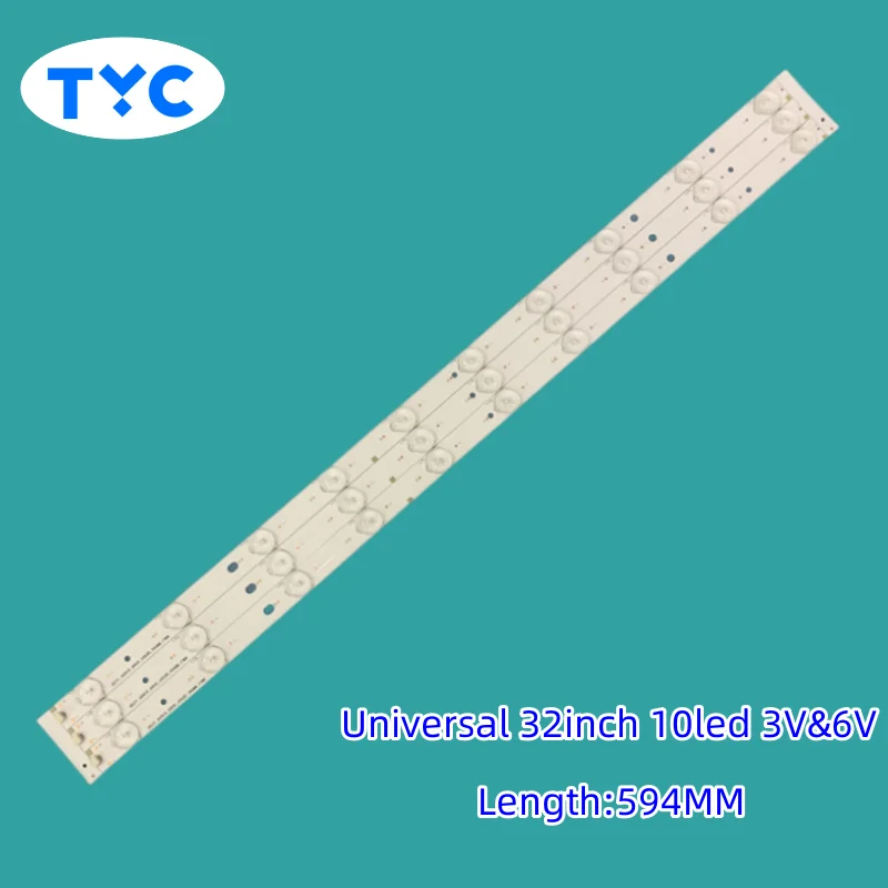 New Universal Tv Backlight Strip 32inch 6/7/8/9/10leds 3v/6v Led Tv