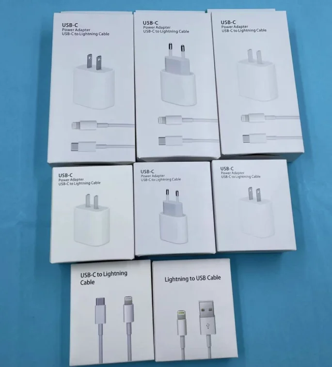 2 In 1 Fast Charging 20w 18w Pd Set 9v 2a Usb-c Type-c Cable Wall 