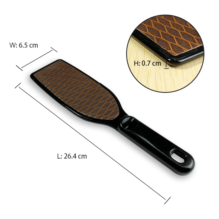Professional Exfoliation Dead Skin Plastic Foot Files Durable Pedicure Scraper Foot Files