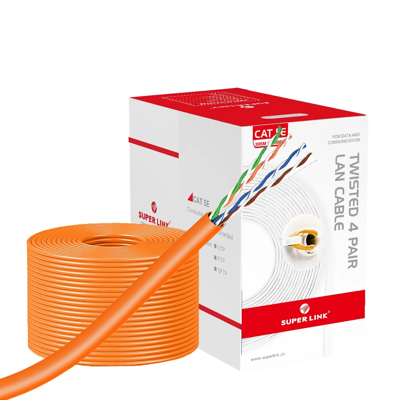 Customizable UTP CAT5/CAT6/CAT6A LAN Cables - Various Lengths Available, CCA/Copper Options, OEM/ODM Services for Your Brand
