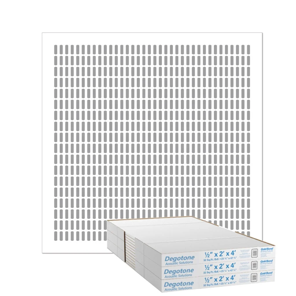 degotone ellipses 600x600 acoustic ceiling white | Erstausstattungspakete