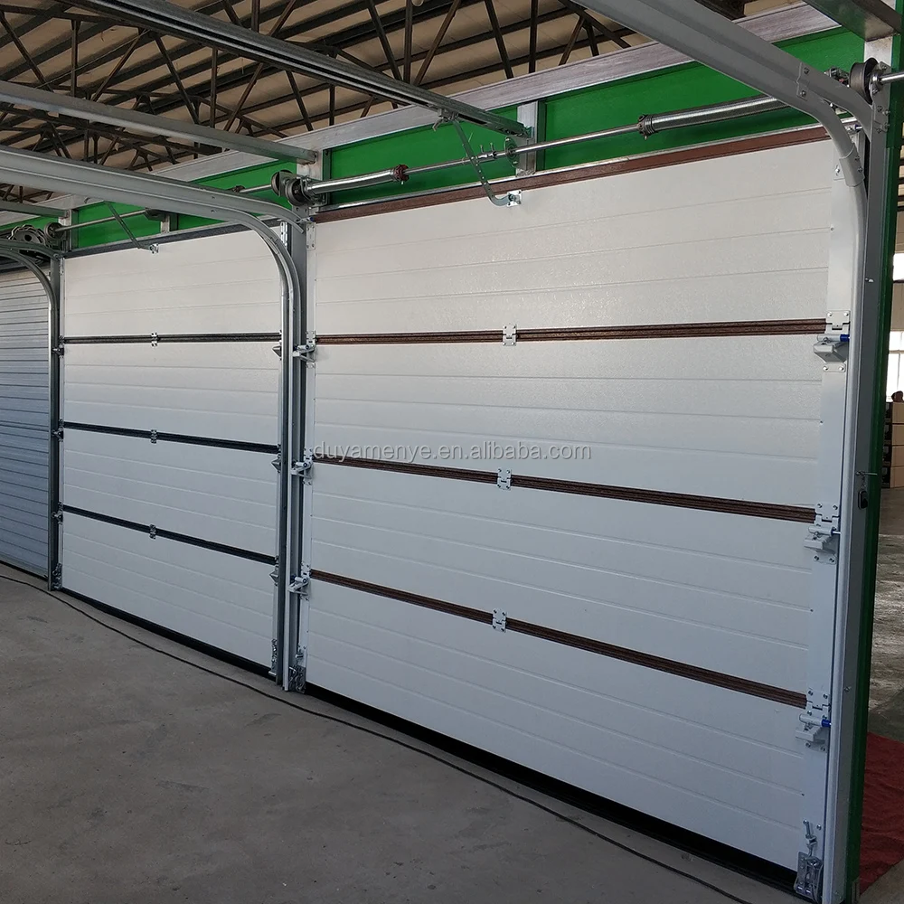Automatic Sectional Accordion Garage Doors With Pedestrian Door Buy