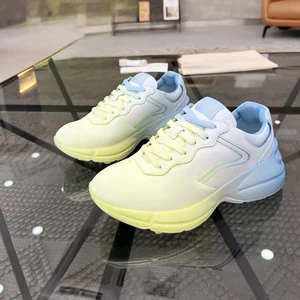 Original Designer Men's Summer Casual Sports Shoes High Quality Hot Selling Fashionable Style Heightening Rubber Outsole