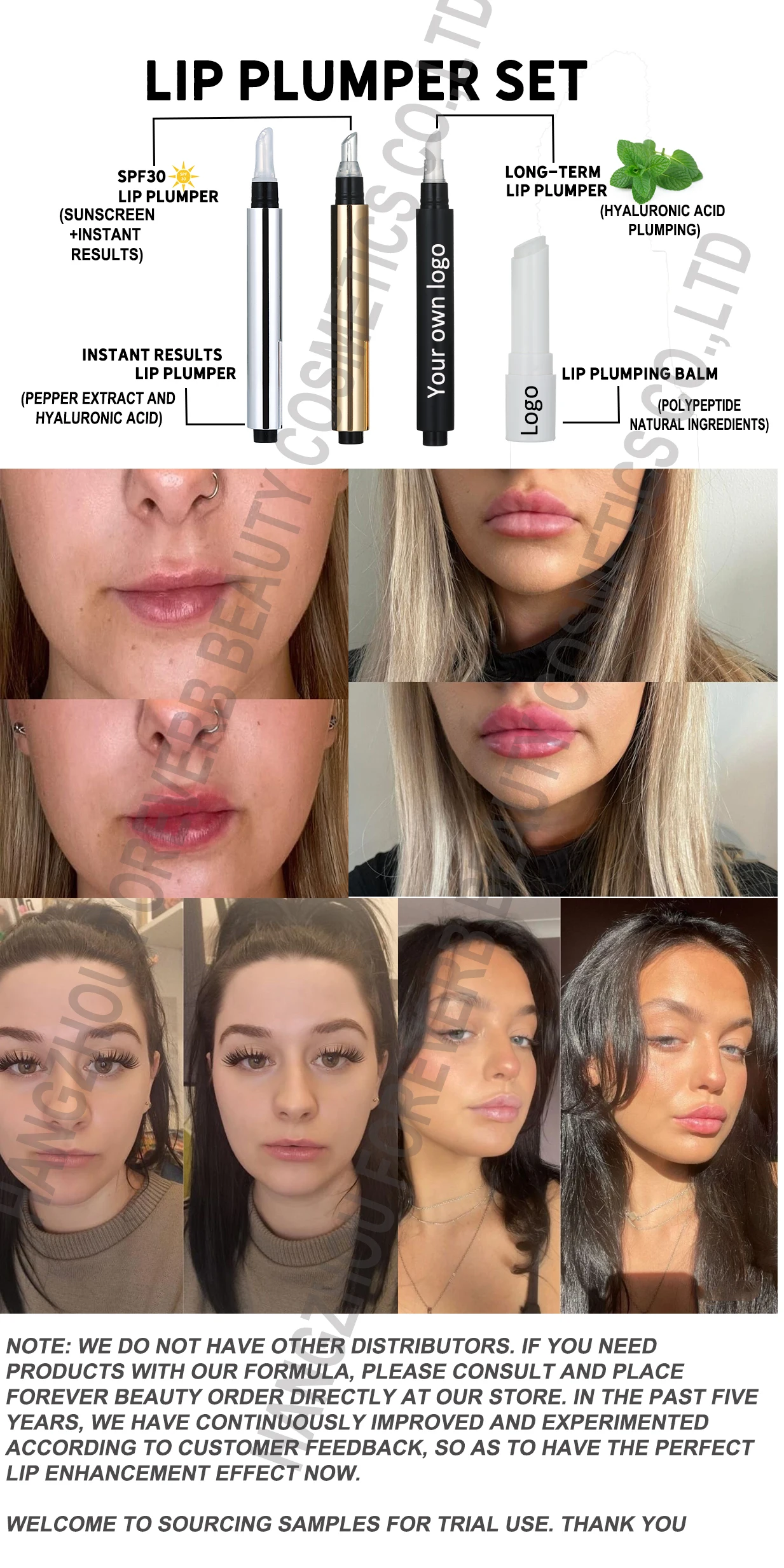 Strong Effect Rich Lip Hyaluronic Acid Lip Plumper With Private Label Buy Hyaluronic Acid Lip