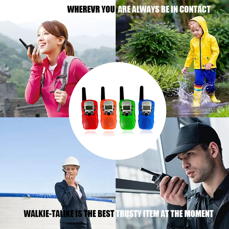 TH-electronic 2024 Wholesale Low Price 3-5km Kids Walkie Talkie High Quality Walkie-talkie for