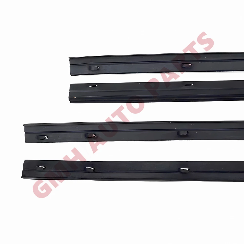 Toyota OEM Front Inner Door Glass Weatherstrip Set LH & RH - 68171-60090 68172-60080