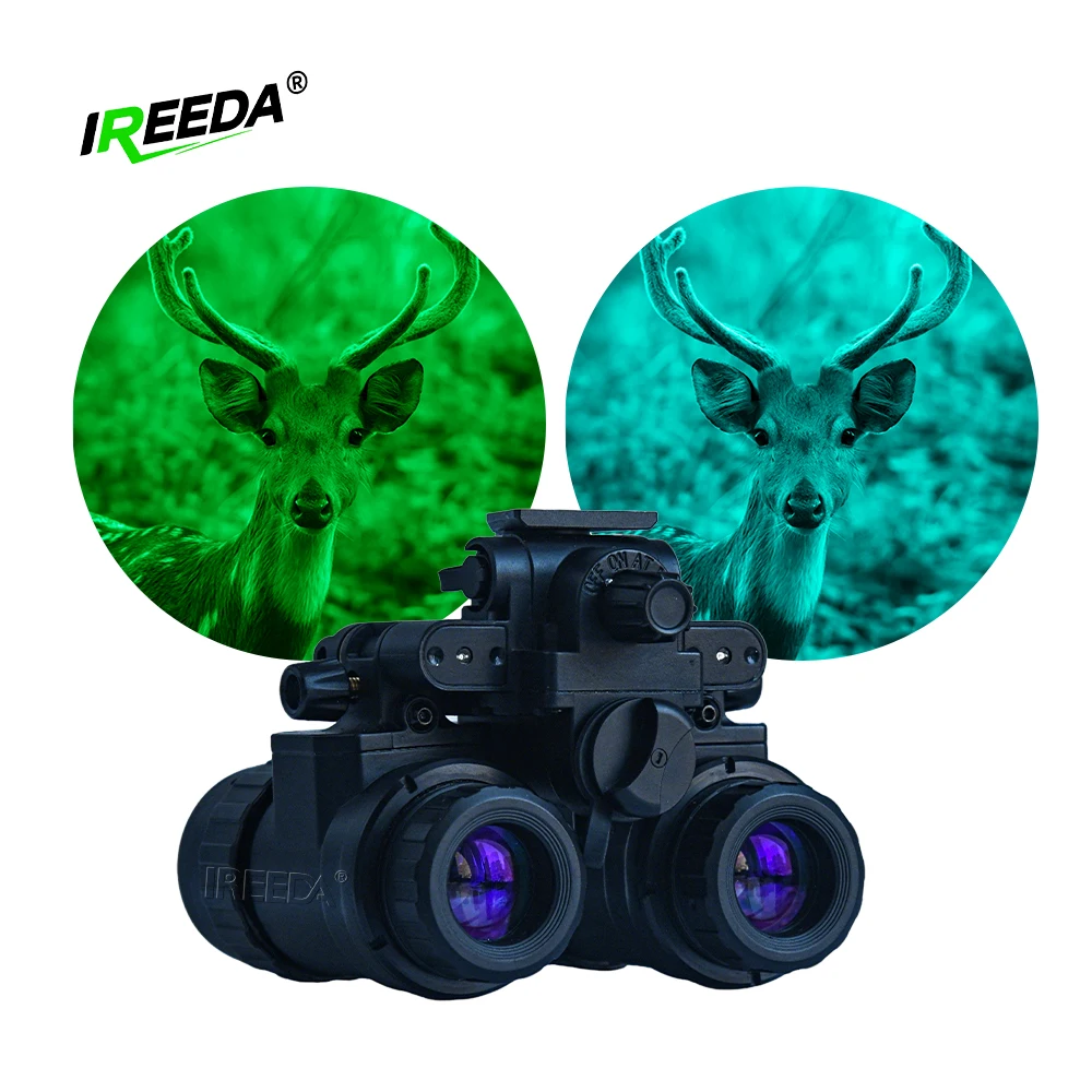 Russian 3rd Head-Mounted IR Night Vision Binoculars NVG