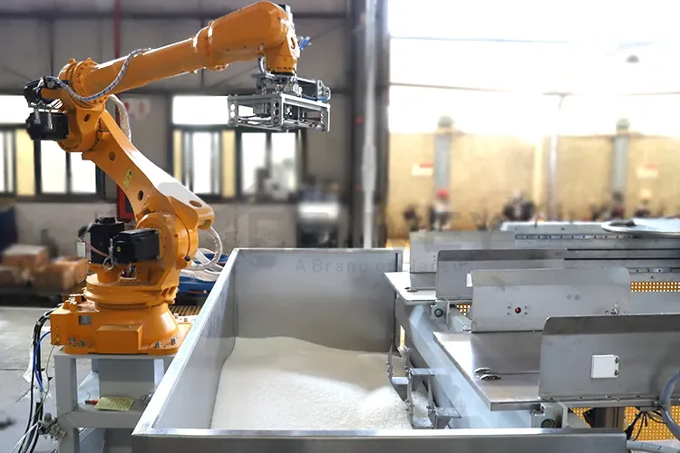 6 Axis Automatic Robotic Hand Arm Industrial Hand Robot Arm 3D Version for Palletizer Handling and Debagging System