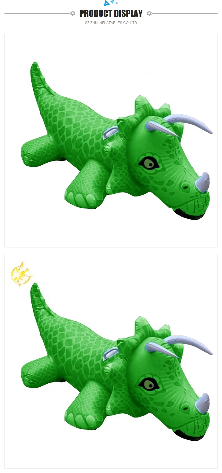 triceratops dinosaur riding toy