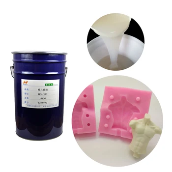 rtv liquid silicone for artificial stone molds condensation cure rubber material for candle molds making chinese factory