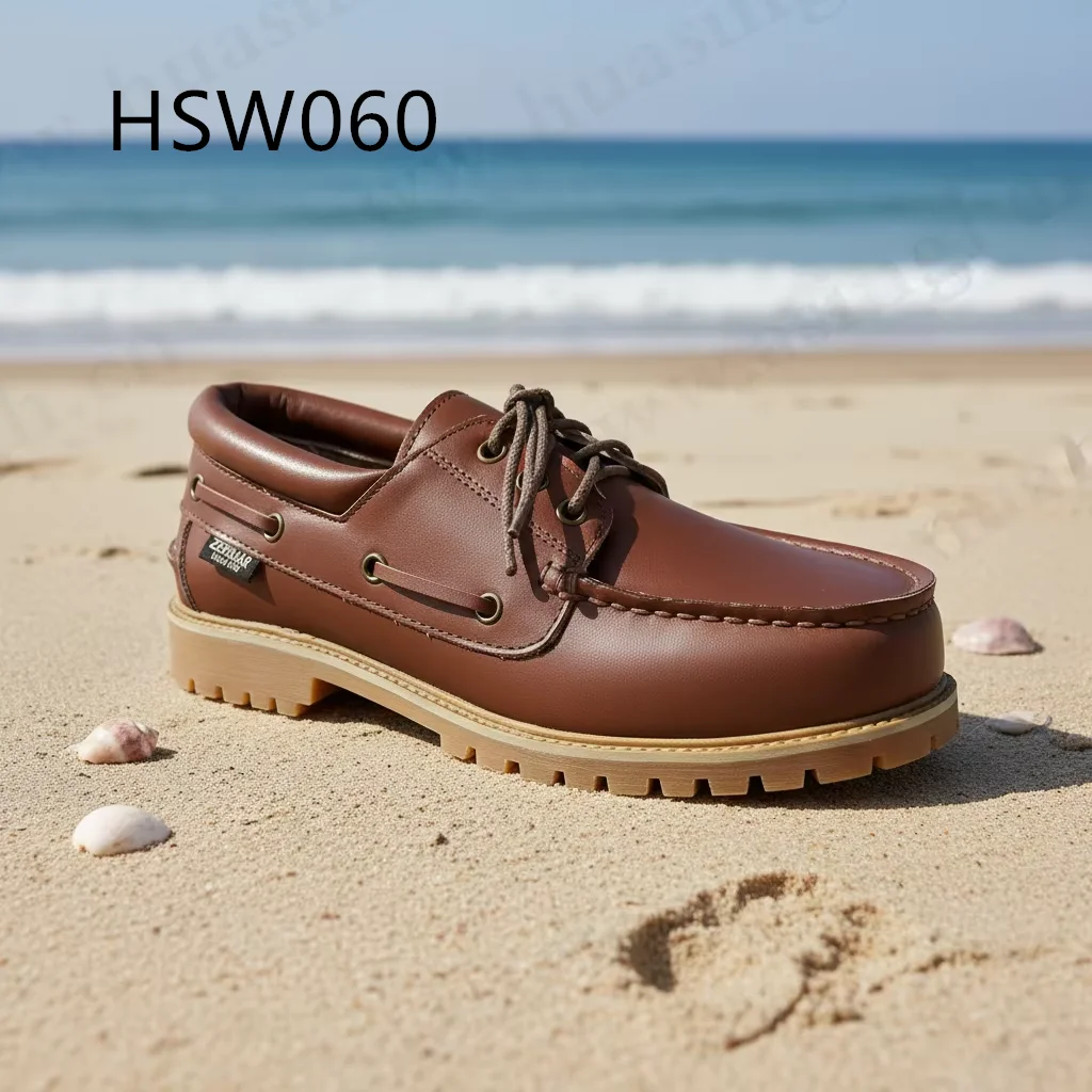 LXG, Buty typu loafer w kontynentalnym stylu dla rynku hiszpańskiego – eleganckie, uniwersalne, z grubywką podeszwą gumową zapobiegającą poślizgowi, wygodne mokasyny dla codziennego użytku, model HSW060