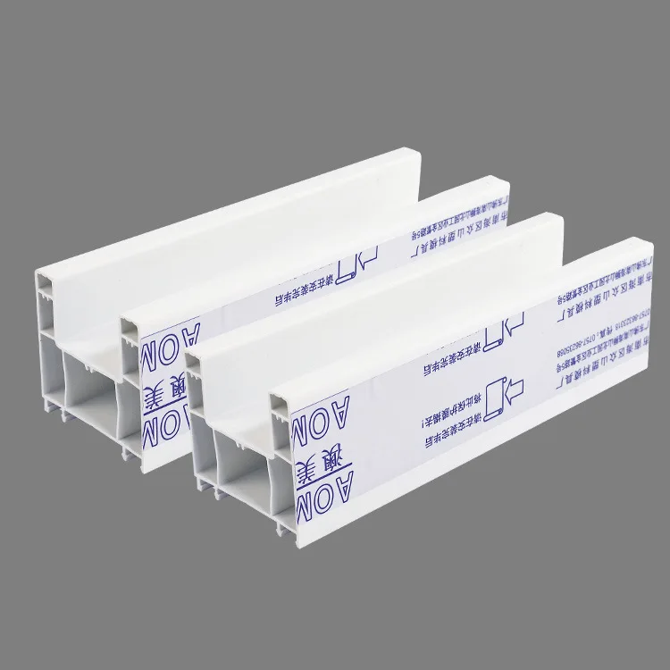 Variety PVC/UPVC Extrusion Window Profile Plastic Window Panel